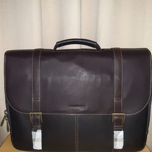 Samsonite Leather Portfolio 12" x 16.5" x 5" Brown